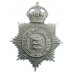 Hastings Borough Police Helmet Plate - King's Crown