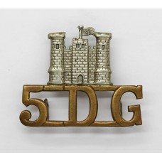 5th Dragoon Guards (Castle/5.D.G.) Shoulder Title