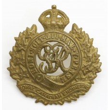 George VI Royal Canadian Engineers Cap Badge