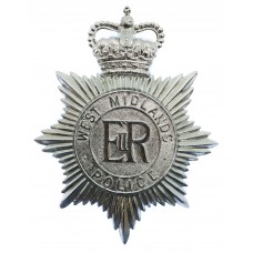 West Midlands Police Helmet Plate - Queen's Crown