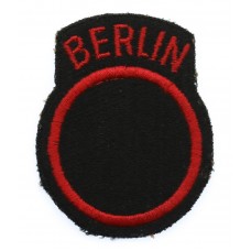 British Troops Berlin District Cloth Formation Sign (2nd Pattern)