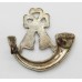 Light Infantry Officer's Silver Plated Cap Badge