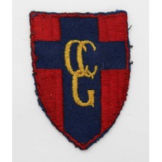 Control Commission Germany (C.C.G.) Cloth Formation Sign