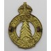 Canadian Forestry Corps Cap Badge - King's Crown