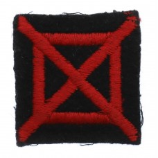 42nd Army Group Royal Artillery (AGRA) Cloth Formation Sign