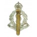 Royal Army Medical Corps (R.A.M.C.) Brass Cap Badge - King's Crown