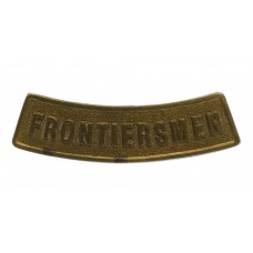 Legion of Frontiersmen Shoulder Title