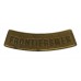 Legion of Frontiersmen Shoulder Title