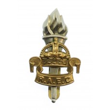 Royal Army Educational Corps (R.A.E.C.) Cap Badge - King's Crown