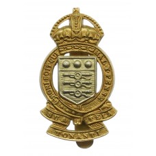 Royal Army Ordnance Corps (R.A.O.C.) Bi-metal Cap Badge - King's Crown