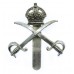 Army Physical Training Corps (A.P.T.C.) Chrome Cap Badge - King's Crown
