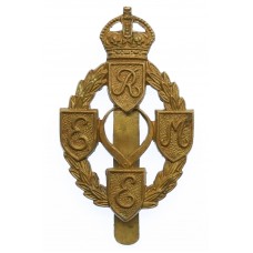 Royal Electrical & Mechanical Engineers (R.E.M.E.) Cap Badge - King's Crown (1st Pattern)