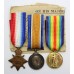 WW1 1914-15 Star Medal Trio - Writer G.E. Colborn, Royal Navy