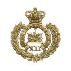 Victorian Suffolk Regiment Officer's No.3 Dress Collar Badge