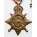 WW1 1914 Mons Star & Bar Medal Trio - Sjt. F. Morton, Lancashire Fusiliers