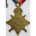 WW1 1914 Mons Star & Bar Medal Trio - Sjt. F. Morton, Lancashire Fusiliers