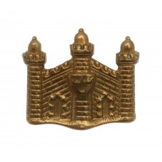 Cambridgeshire Regiment Brass Collar Badge