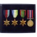 WW2 Medal Group with 9ct Gold Royal Naval College Dartmouth, King’s Medal - Midshipman P. T. de la G. Grissell, Royal Navy