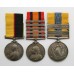 Queen's Sudan, QSA (Clasps - Cape Colony, Orange Free State, Johannesburg, Diamond Hill, South Africa 1901) and Khedives Sudan (Clasps - The Atbara, Khartoum) Medal Group of Three - Cpl. C. Morrison, Cameron Highlanders