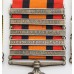 Queen's Sudan, QSA (Clasps - Cape Colony, Orange Free State, Johannesburg, Diamond Hill, South Africa 1901) and Khedives Sudan (Clasps - The Atbara, Khartoum) Medal Group of Three - Cpl. C. Morrison, Cameron Highlanders