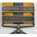 Queen's Sudan, QSA (Clasps - Cape Colony, Orange Free State, Johannesburg, Diamond Hill, South Africa 1901) and Khedives Sudan (Clasps - The Atbara, Khartoum) Medal Group of Three - Cpl. C. Morrison, Cameron Highlanders