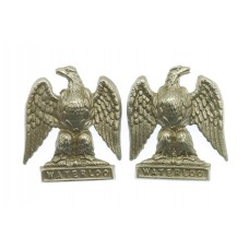 Pair of Royal Scots Greys Collar Badges