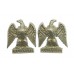 Pair of Royal Scots Greys Collar Badges
