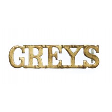 Royal Scots Greys (GREYS) Shoulder Title