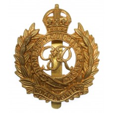 George VI Royal Engineers Cap Badge