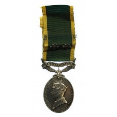 George VI Territorial Efficiency Medal - Bmbr. H.J. Winter, Royal Artillery