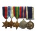 WW2 Royal Naval Long Service & Good Conduct Medal Group of Five - Petty Officer P. Sked, Royal Navy