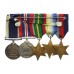 WW2 Royal Naval Long Service & Good Conduct Medal Group of Five - Petty Officer P. Sked, Royal Navy