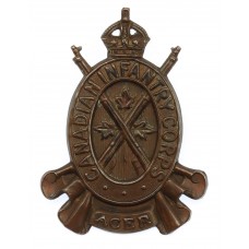 Canadian Infantry Corps Cap Badge