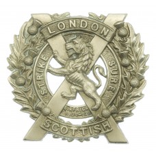 London Scottish Cap Badge