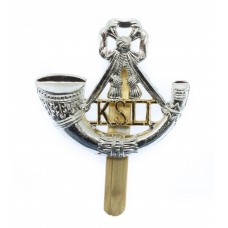 King's Shropshire Light Infantry (K.S.L.I.) Anodised (Staybrite) Beret Badge