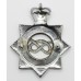 Staffordshire County Police Senior Officer's Enamelled Cap Badge - Queen's Crown