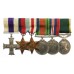 WW2 Battle of Normandy 'Operation Charnwood' Immediate Military Cross Medal Group of Six - Captain J.E. Laycock, Royal Artillery