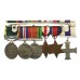 WW2 Battle of Normandy 'Operation Charnwood' Immediate Military Cross Medal Group of Six - Captain J.E. Laycock, Royal Artillery