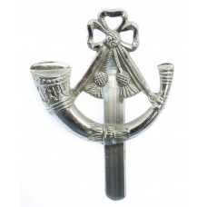 Light Infantry Anodised (Staybrite) Cap Badge