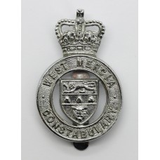 West Mercia Constabulary Cap Badge - Queen's Crown