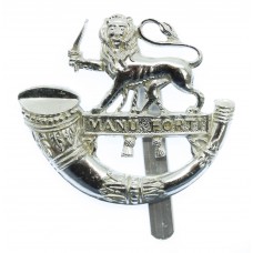 Herefordshire Light Infantry Anodised (Staybrite) Cap Badge