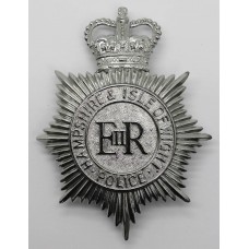 Hampshire & Isle of Wight Police Helmet Plate - Queen's Crown