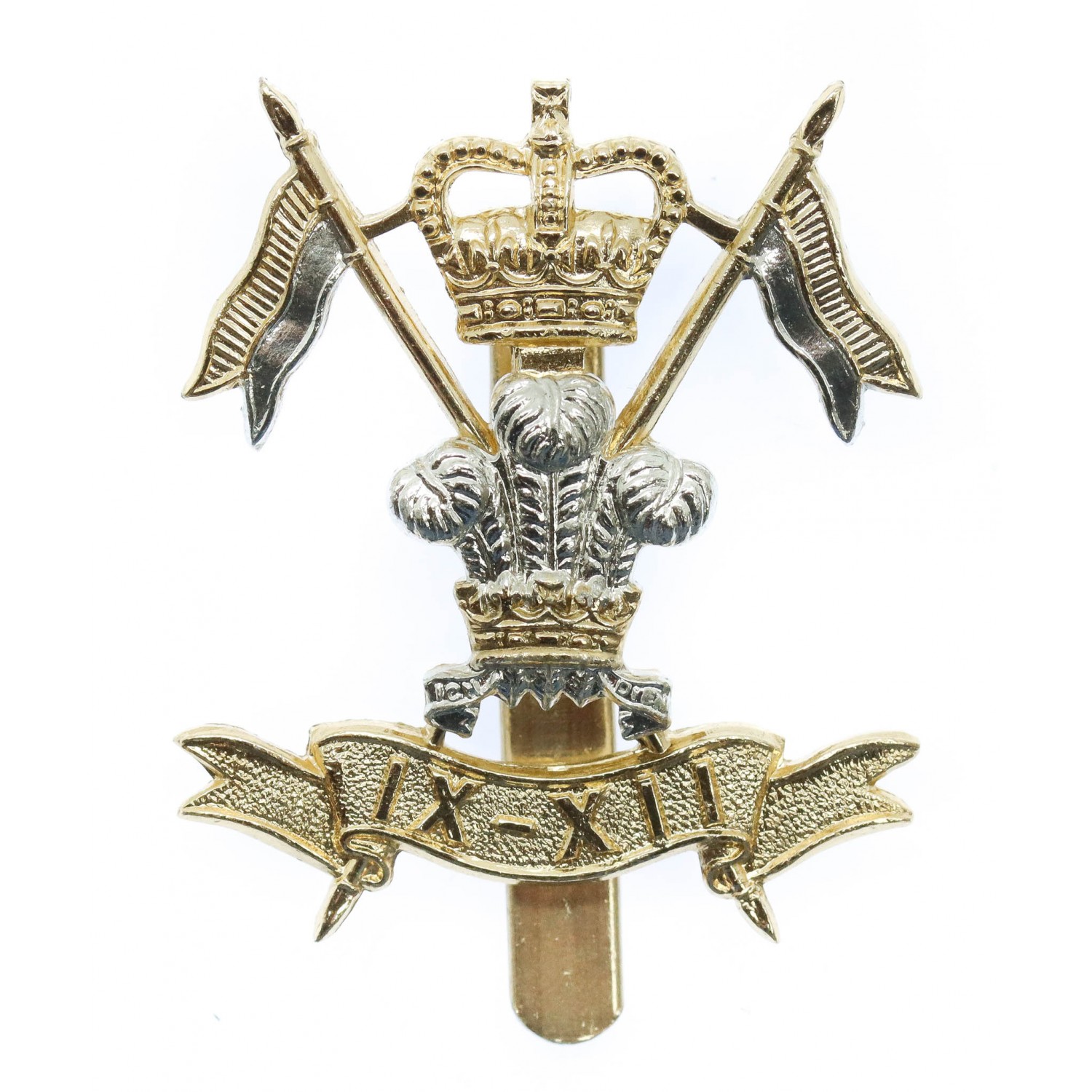 Maker 9th/12th Royal Lancers Anodised Aluminium Staybright Firmin & Sons 