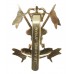 9th/12th Royal Lancers Anodised (Staybrite) Cap Badge