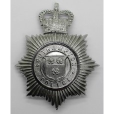 Southampton Police Helmet Plate - Queen's Crown