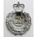 Glamorgan Constabulary Wreath Cap Badge - Queen's Crown