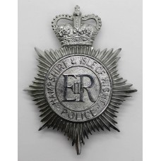 Hampshire & Isle of Wight Police Helmet Plate - Queen's Crown