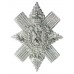 Black Watch (Royal Highlanders) Anodised (Staybrite) Cap Badge - Queen's crown
