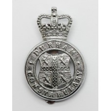 Durham Constabulary Cap Badge - Queen's Crown