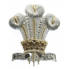 The Royal Regiment of Wales Anodised (Staybrite) Cap Badge